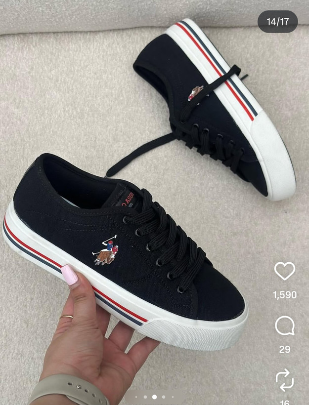 ونس پولو دخترانه مدل کتونی لژدار polo زنانه طبی