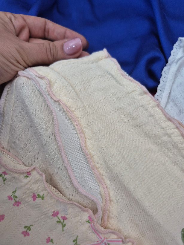 شورت وارداتی نخ پنبه زنانه مدل گلگلی xl به صورت تک و پک ۴ تایی ایکس لارج